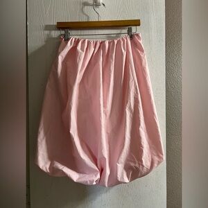 Edikted  Strapless Pink Mini Bubble Dress Sz Small